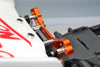 Tamiya DT-03 Aluminum Adjustable Wing Mount - 1 Set Silver