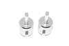 Tamiya DT-03 Aluminum Differential Joint - 1Pr Silver