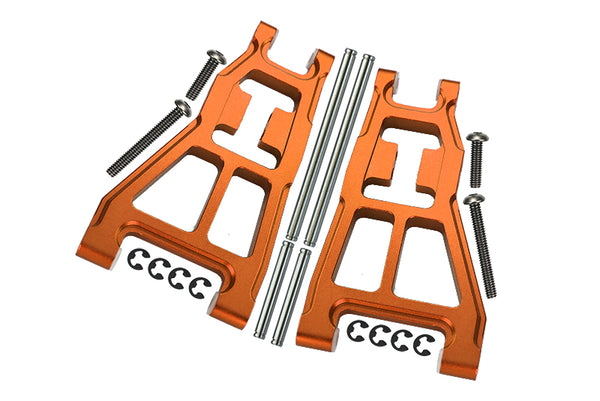 Tamiya DT-03 Aluminum Front Lower Suspension Arm - 1Pr Orange