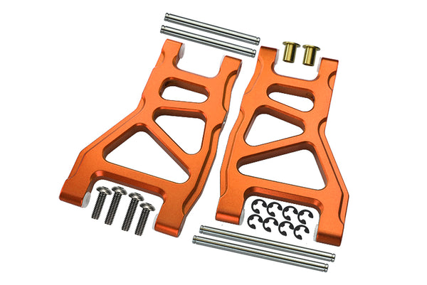 Tamiya DT-03 Aluminum Rear Lower Suspension Arm - 1Pr Orange