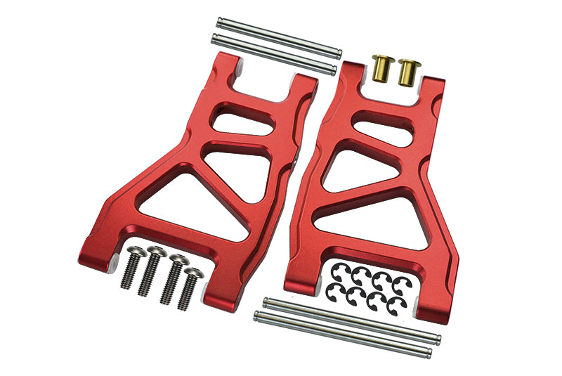 Tamiya DT-03 Aluminum Rear Lower Suspension Arm - 1Pr Red