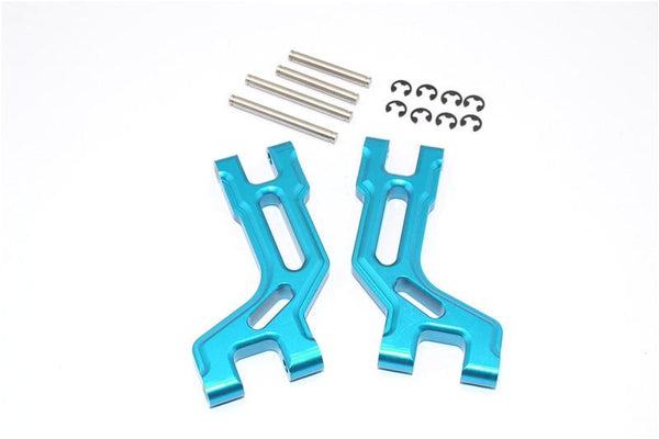 Tamiya DT-03 Aluminum Rear Upper Arm - 1Pr Sky Blue