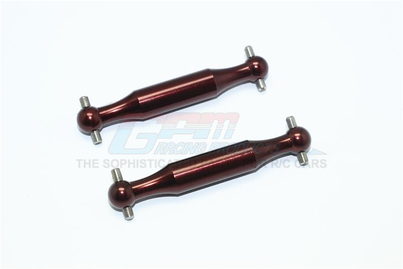 Tamiya DT-03 Aluminum Rear Dogbone (Polished) - 2Pcs Set Brown
