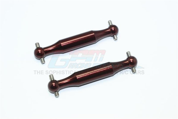 Tamiya DT-03 Aluminum Rear Dogbone (Polished) - 2Pcs Set Brown