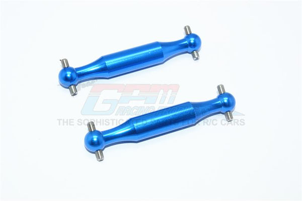 Tamiya DT-03 Aluminum Rear Dogbone (Polished) - 2Pcs Set Blue