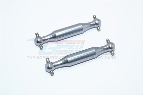 Tamiya DT-03 Aluminum Rear Dogbone (Polished) - 2Pcs Set Gray Silver