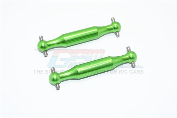 Tamiya DT-03 Aluminum Rear Dogbone (Polished) - 2Pcs Set Green