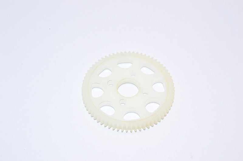 Tamiya TB04 Delrin Spur Gear 48 Pitch 66T - 1Pc White