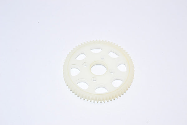 Tamiya TB04 Delrin Spur Gear 48 Pitch 66T - 1Pc White