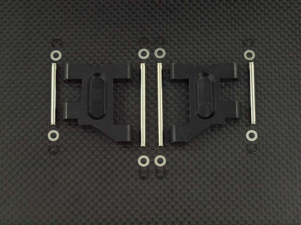 Tamiya TL01 Delrin Front Arm With Pins Set - 1Pr Black