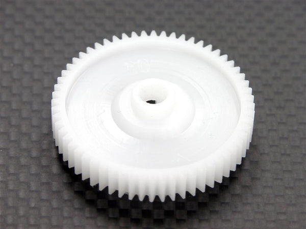 Tamiya TT-01, TT-01D & DF-02 Delrin Spur Gear 42 Pitch 60T - 1Pc White