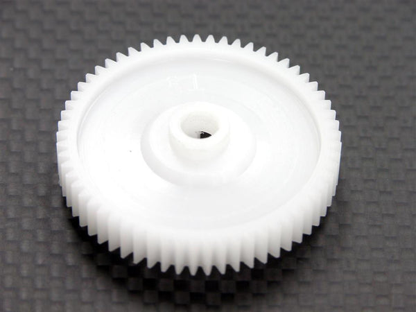 Tamiya TT-01, TT-01D & DF-02 Delrin Spur Gear 42 Pitch 61T - 1Pc White