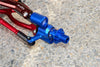 Team Magic E6 III HX Aluminum Front / Rear Knuckle Arm With Delrin Collars - 1Pr Set Red