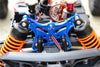 Team Magic E6 III HX (TM505005) Aluminum Front Or Rear Adjustable Damper Mount - 1Pc Brown