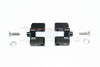 Team Magic E6 III HX Aluminum Rear Wing Mount - 1Pr Set Black