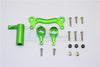 Team Magic E6 III HX Aluminum Steering Assembly - 1 Set Green