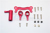 Team Magic E6 III HX Aluminum Steering Assembly - 1 Set Red