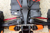 Team Magic E6 III HX Aluminum Front+Rear Steering Tie Rod¡V4Pcs Set Orange