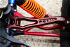 Team Magic E6 III HX Aluminum Front Or Rear Upper Suspension Arms - 1Pr Set Gray Silver