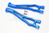 Team Magic E6 III HX Aluminum Front Or Rear Upper Suspensison Arms - 1Pr Set Blue