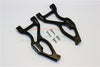 Team Magic E6 III HX Aluminum Front Or Rear Lower Suspensison Arms - 1Pr Set Black