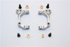 HPI E-Firestorm Flux Aluminum Front C Hub - 1Pr Set Silver