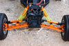 HPI E-Firestorm Flux Aluminum Front Suspension Arm - 1Pr Orange