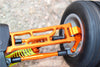 HPI E-Firestorm Flux Aluminum Front Suspension Arm - 1Pr Orange