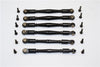 HPI E-Firestorm Flux Aluminum Completed Tie Rod With Plastic Ball Ends - 3Prs Black