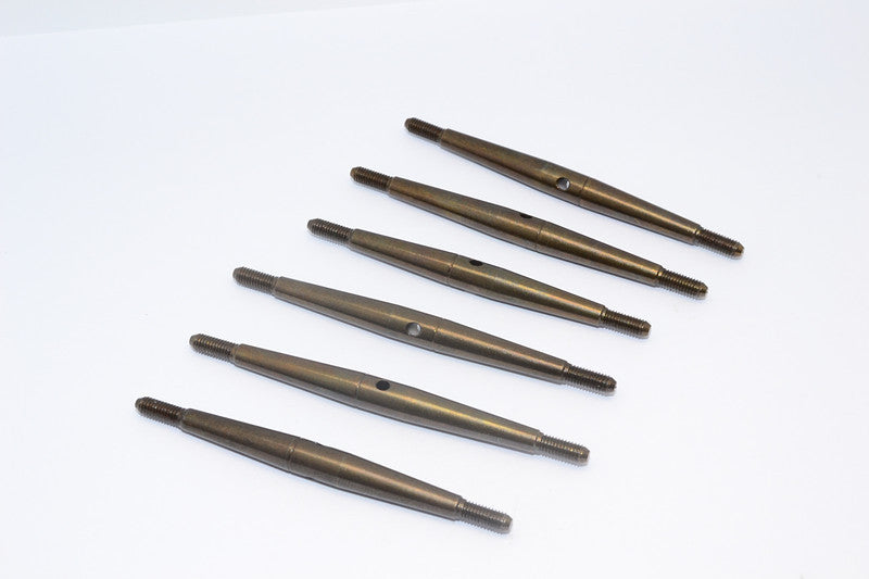HPI E-Firestorm Flux Spring Steel Completed Tie Rod (Use With Original Rod Ends) - 3Prs Original Color