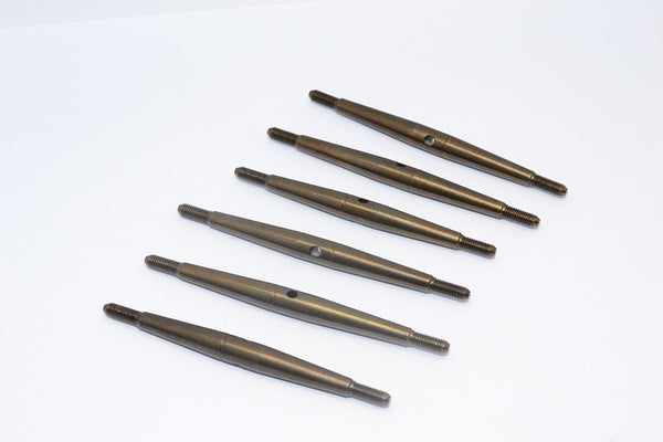 HPI E-Firestorm Flux Spring Steel Completed Tie Rod (Use With Original Rod Ends) - 3Prs Original Color