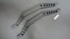 Traxxas E-Maxx 2 Aluminum Chassis Lower Brace (Compatiable To Use With TMX3.3#4908) - 1Pr Set Black