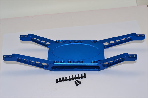 Traxxas E-Maxx 2 Aluminum Chassis Lower Brace (Compatiable To Use With TMX3.3#4908) - 1Pr Set Blue