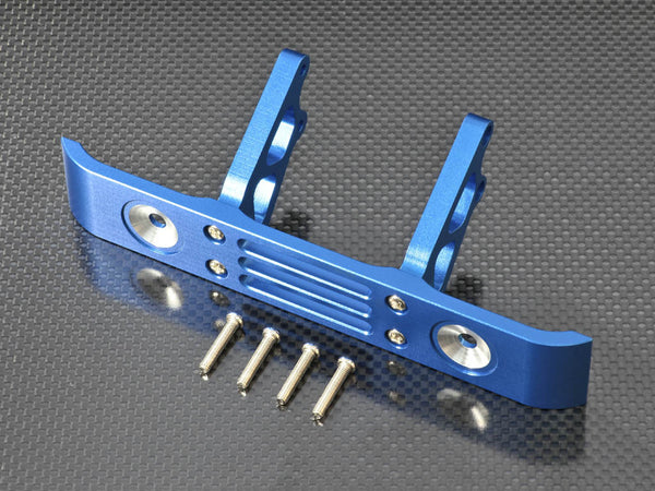 Traxxas E-Maxx 2 Aluminum Front Bumper With Screws - 1Pc Set Blue
