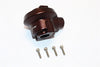 Traxxas E-Revo Brushless Edition Aluminum Front/Rear Diff Housing - 1 Set Brown