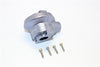 Traxxas E-Revo Brushless Edition Aluminum Front/Rear Diff Housing - 1 Set Gray Silver