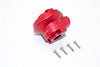 Traxxas E-Revo Brushless Edition Aluminum Front/Rear Diff Housing - 1 Set Red