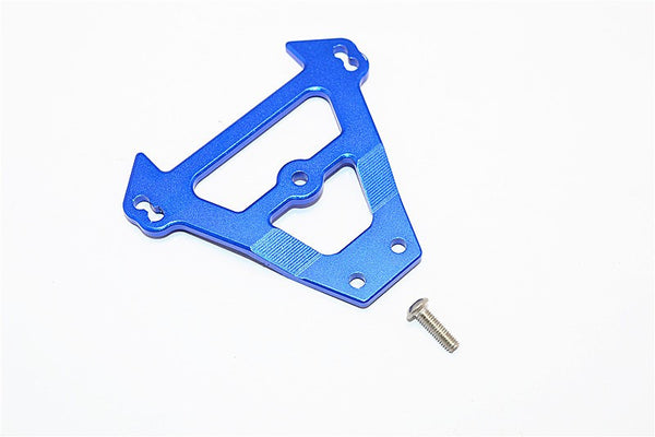 Traxxas E-Revo Brushless Edition Aluminum Front Bulkhead - 1Pc Set Blue