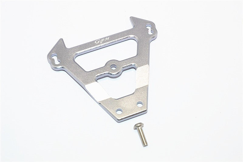 Traxxas E-Revo Brushless Edition Aluminum Front Bulkhead - 1Pc Set Gray Silver
