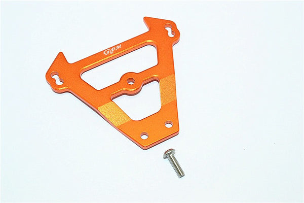Traxxas E-Revo Brushless Edition Aluminum Front Bulkhead - 1Pc Set Orange