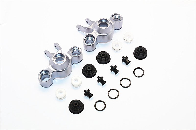 Traxxas E-Revo Brushless Edition Aluminum Front/Rear Knuckle Arm - 1Pr Set Gray Silver