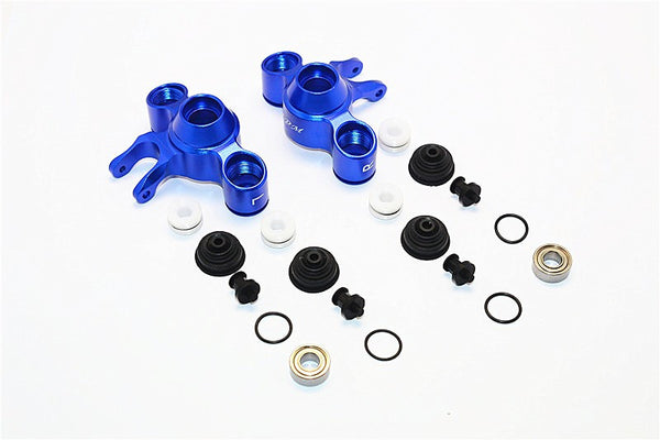 Traxxas E-Revo Brushless Edition Aluminum Front/Rear Knuckle Arm With NMB Bearings - 1Pr Set Blue