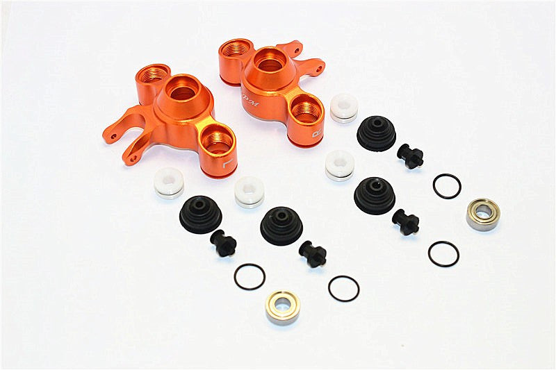 Traxxas E-Revo Brushless Edition Aluminum Front/Rear Knuckle Arm With NMB Bearings - 1Pr Set Orange