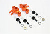 Traxxas E-Revo Brushless Edition Aluminum Front/Rear Knuckle Arm With NMB Bearings - 1Pr Set Orange