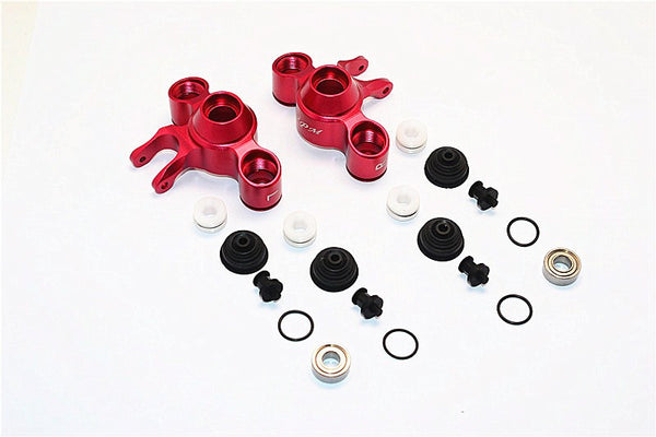 Traxxas E-Revo Brushless Edition Aluminum Front/Rear Knuckle Arm With NMB Bearings - 1Pr Set Red