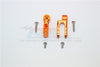 Traxxas E-Revo Brushless Edition Aluminum Steering Servo Holder - 1Pr Set Orange