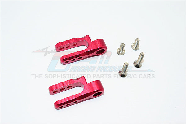 Traxxas E-Revo Brushless / E-Revo VXL 2.0 Aluminum Steering Servo Holder - 1Pr Set Red