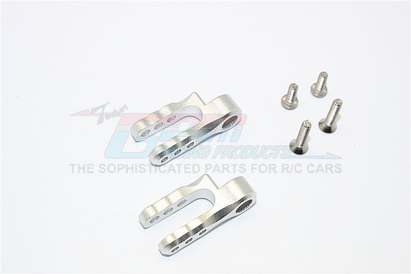 Traxxas E-Revo Brushless / E-Revo VXL 2.0 Aluminum Steering Servo Holder - 1Pr Set Silver