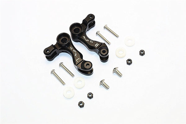 Traxxas E-Revo Brushless Edition Aluminum Front Rocker Arm - 1Pr Set Black