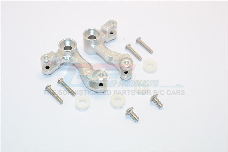 Traxxas E-Revo Brushless Edition Aluminum Front Rocker Arm - 1Pr Set Silver